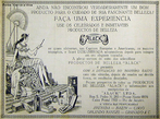 Imagem de propaganda de produtos de beleza Alack, veiculada nos anos de 1920. Por meio dessa imagem pode-se trabalhar com as especificidades do gnero publicitrio e, tambm, as mudanas ocorridas na lngua portuguesa.  </br></br> Palavras-chave: Gnero textual. Publicidade. Linguagem verbal. Linguagem no verbal. Produto. Beleza. 