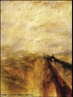 Imagem da pintura de J.M.W Tuner, "Chuva, vapor e velocidade", de 1844 (leo sobre tela, 91 x 122 cm). Imagem foi retirada do Livro Didtico Pblico do Estado do Paran, utilizada para iniciar o captulo 7, intitulado "Sobre a modernidade ou como ler um Livro".  <br /><br /> Palavras-chave: Chuva. Vapor. Modernidade. Wiliam Turner. 