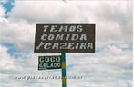 Imagem de uma placa que contm erro ortogrfico. A imagem pode ser utilizada para exemplificar o gnero placa, bem como para discutir o letramento e o uso da norma padro da lngua portuguesa. <br/><br/> Palavras-chave: Placa. Norma padro. Ortografia. Letramento.