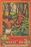 Da srie Lendas do Brasil, imagem da "Estampa Eucalol", que acompanhava os sabonetes Eucalol, referente  obra I-Juca-Pirama de Gonalves Dias. As estampas foram criadas a partir de 1930, pela empresa de nome homnimo, que se localizava no Rio de Janeiro, para serem colecionadas e aumentarem a venda do sabonete. As primeiras sries das Estampas Eucalol tiveram temas brasileiros: A vida de Santos Dumont, Cachoeiras do Brasil, Aves do Brasil, entre outras. Sries como Histria do Brasil e Lendas do Brasil eram usadas em escolas pelo Brasil afora como material didtico.  <br /><br /> Palavras-chave: Lendas. Literatura brasileira. ndio. I-Juca-Pirama. Gonalves Dias. Gnero textual. Estampa. 