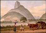 Imagem do Rio de Janeiro, a capital e principal centro urbano do pas em 1808. A imagem pode ser utilizada para exemplificar historicamente o perodo literrio compreendido pelas ltimas produes do movimento rcade, considerado, tambm, um momento de transio na literatura brasileira, com mudanas de foco artstico e cultural da Bahia para o Rio de Janeiro, capital da colnia desde o ano de 1763. <br /><br /> Palavras-chave: Rio de Janeiro. Costumes de poca. Literatura. Arcadismo. 